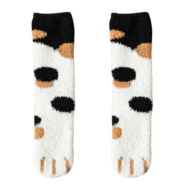 Warme und bequeme Wintersocken