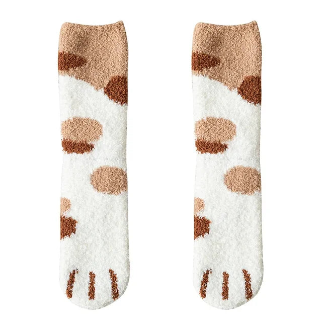 Warme und bequeme Wintersocken