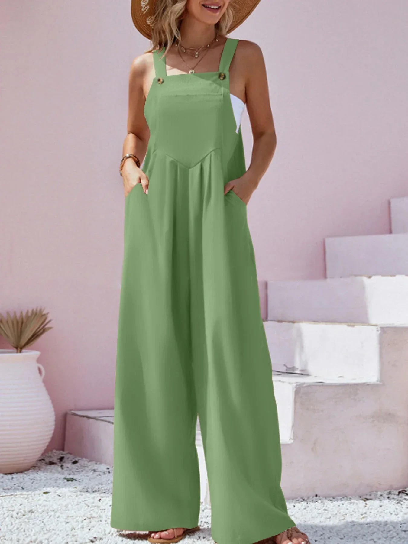 Weite Hose Jumpsuit Frances