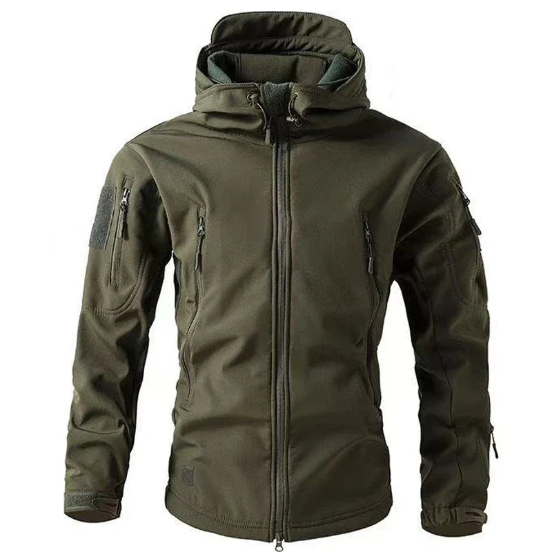 Outdoor Softshell Winterjacke Für Herren | Langarm