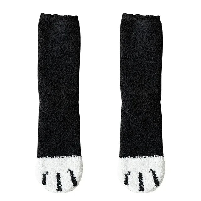 Warme und bequeme Wintersocken