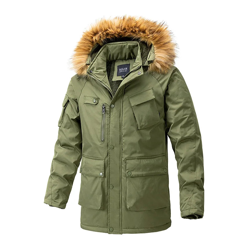 Männer Winterjacke Robbie - dick & modisch