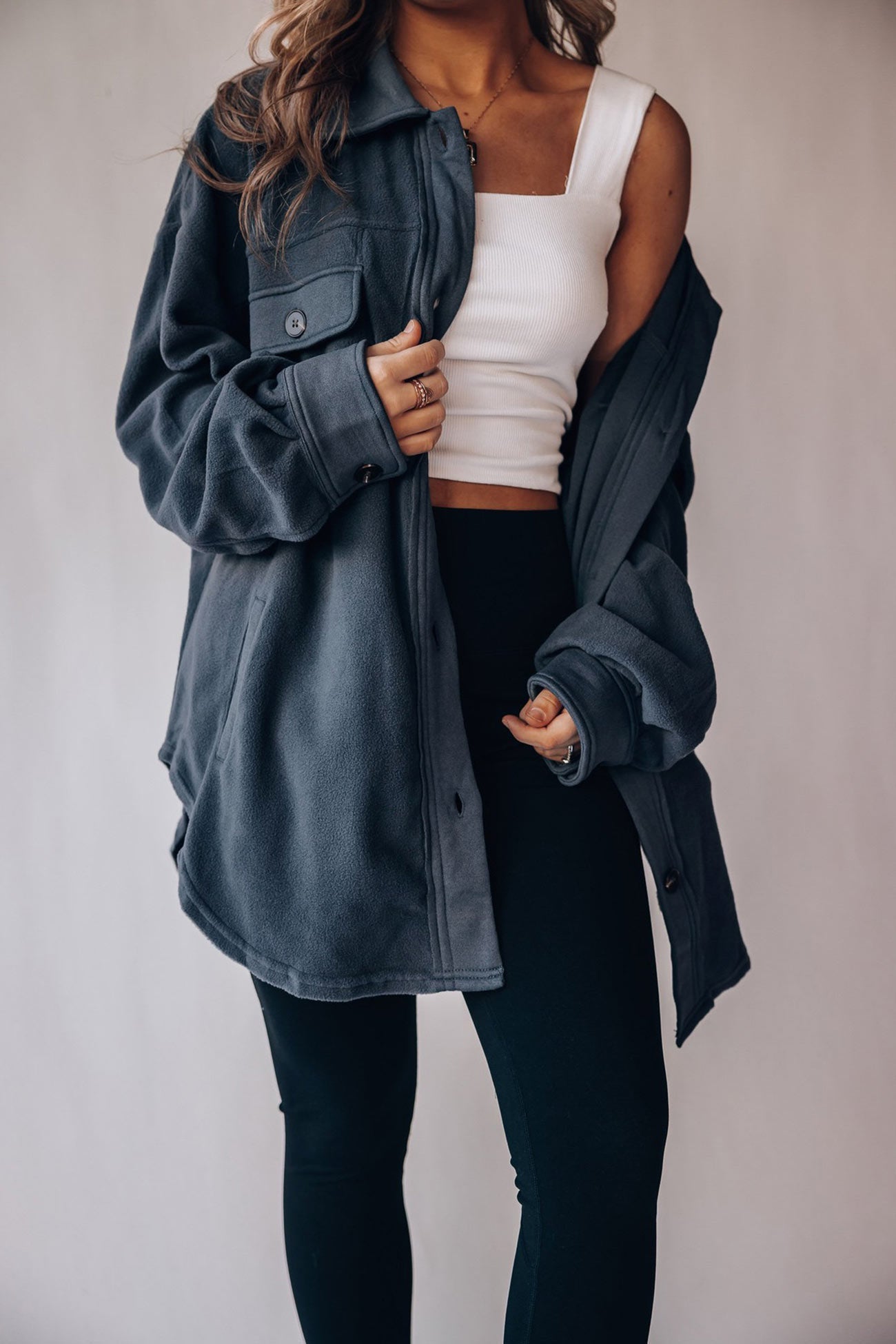 Wihara Shacket mit Taschen