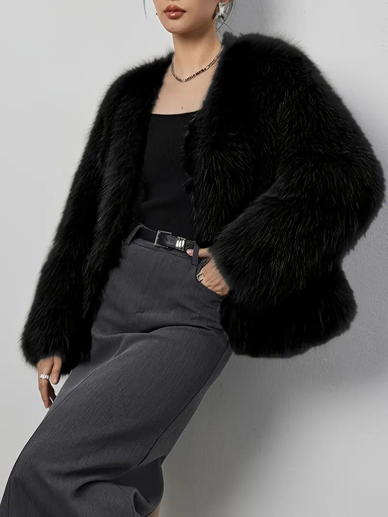 Cozy Faux Fur Jacket