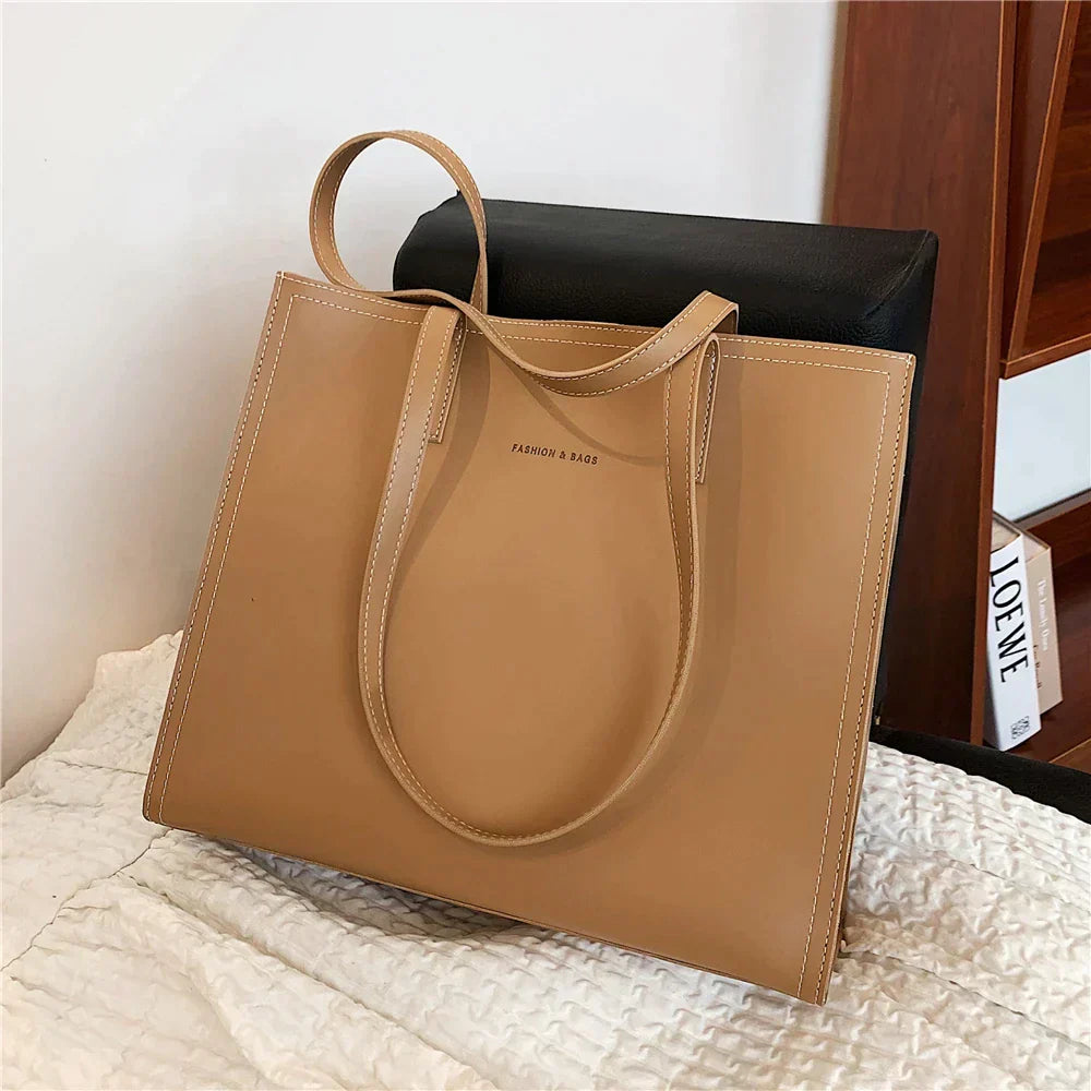 Damen-Leder Tote Bag – elegant und geräumig