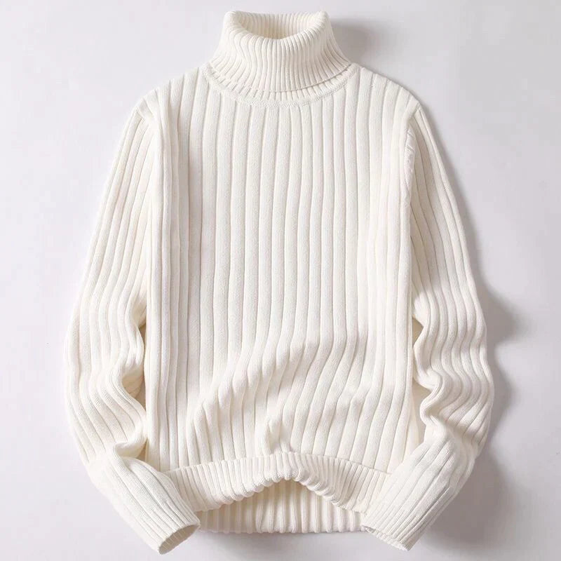 Wyatt: Merino Wollpullover mit Rollkragen für Herren