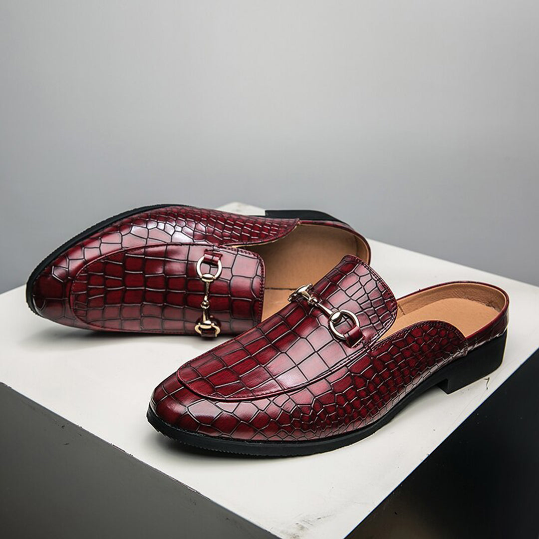 Edle Herren-Halbschuhe aus Leder - Lark