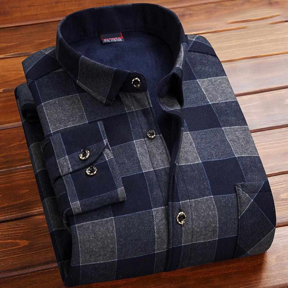 Voleena Casual Fleece Shirt: Sky Madrid