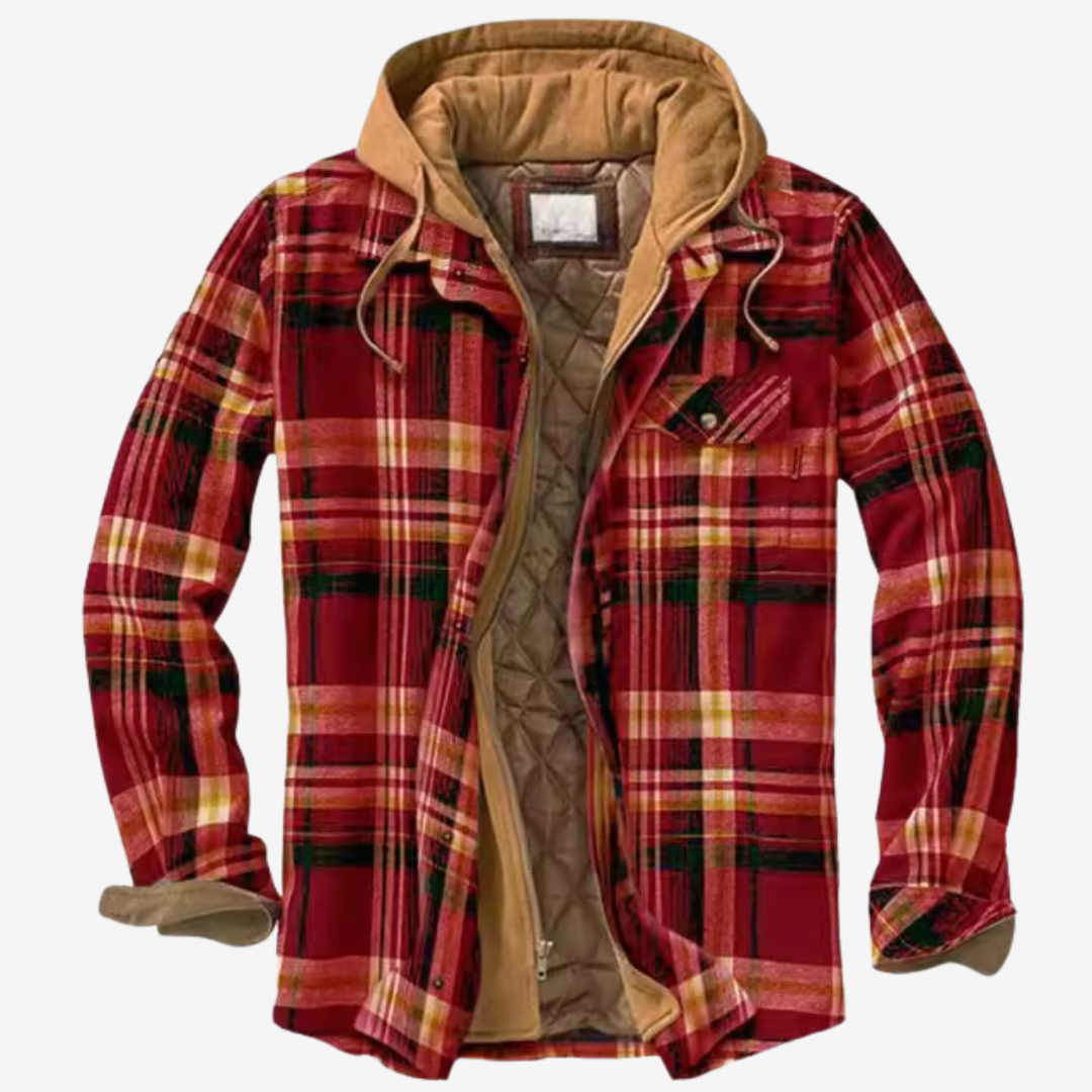 Herren Herbstjacke im eleganten Karomuster