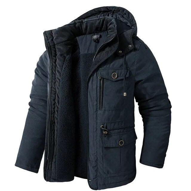 Hochwertige Herrenjacke mit wärmender Innenausstattung und elegantem Schnitt