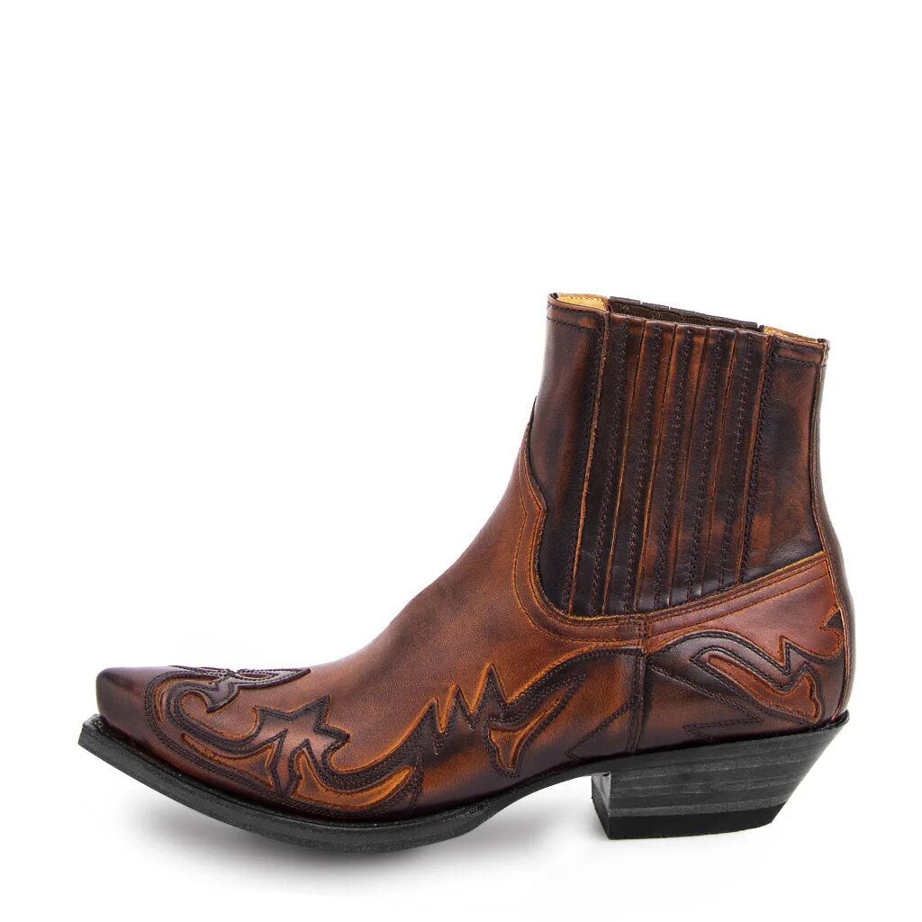 Stilzeits | Niedrige Cowboy Stiefel Unisex