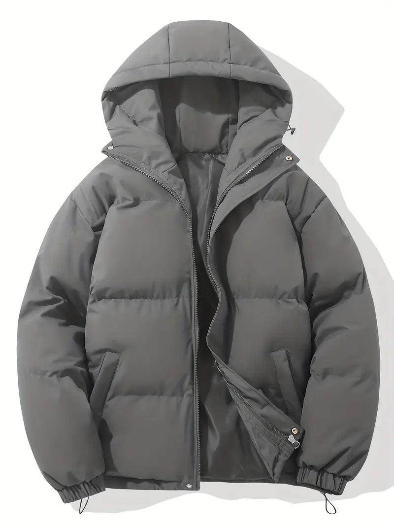 Damen Puffer-Winterjacke - Warme Oberbekleidung mit Kapuze