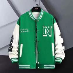 Herrenjacke aus Lockerem Schnitt für Frühling und Herbst von Ron