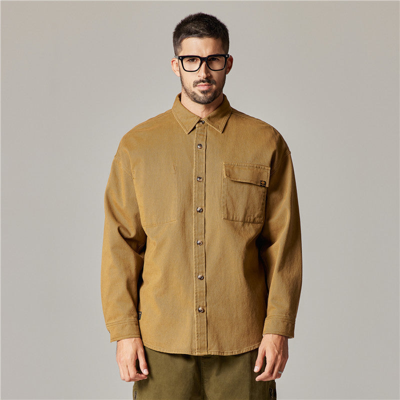Herren Arbeitsjacke aus schwerem Baumwollstoff von Jeff – Herbstkollektion