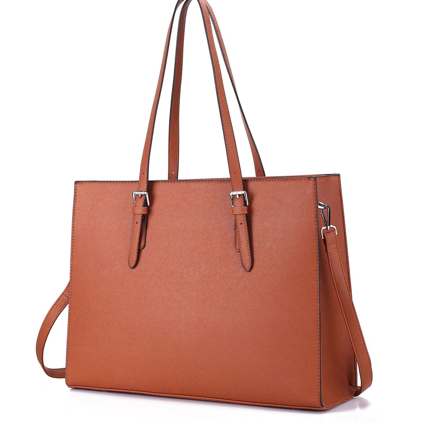 Damen Strukturierte Tote Bag - Büro Pendler Tasche