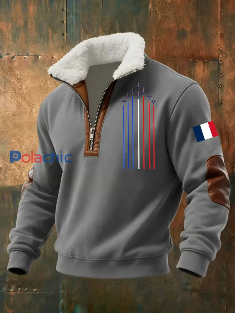 Stilzeits | Bequeme Herrenjacke im Baggy-Stil mit Zipper