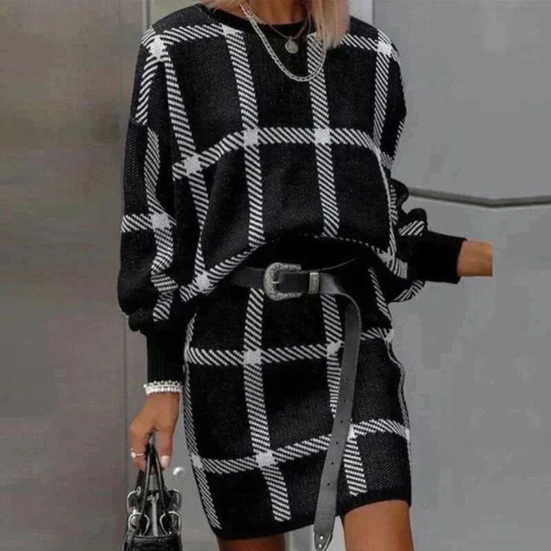 Edles Business-Pulloverkleid