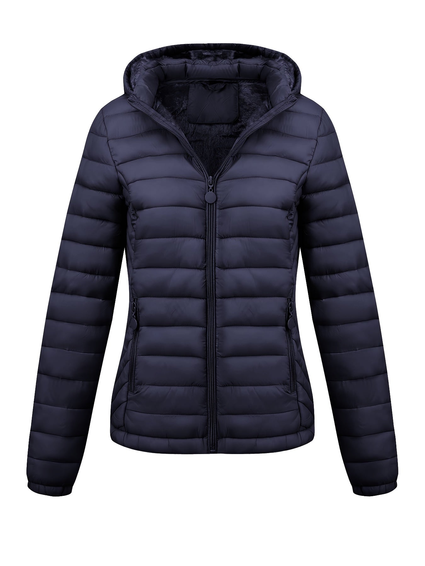 Wikran Damen Steppjacke mit Reißverschluss