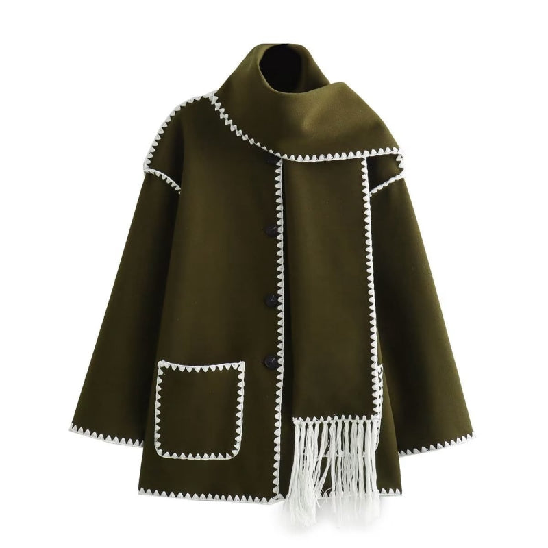 Wollcapejacke Isolde für Damen