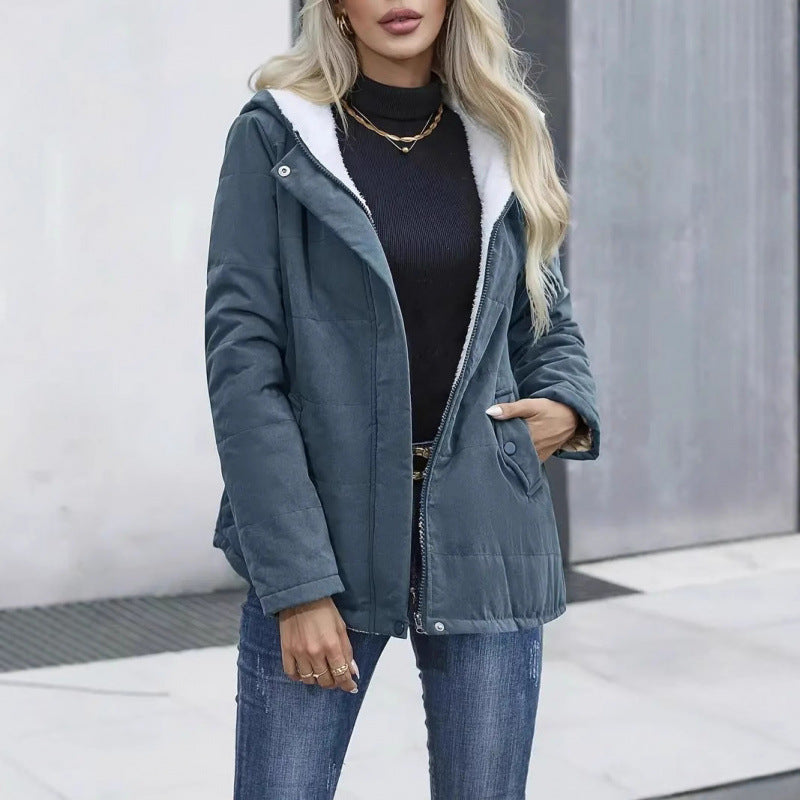 Stilzeits | Wattierte Damenjacke mit thermischer Fütterung