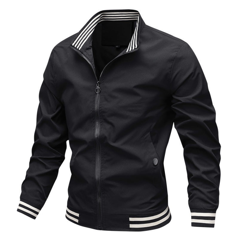Herrenjacke Dylan: Sportlich, mit Stehkragen