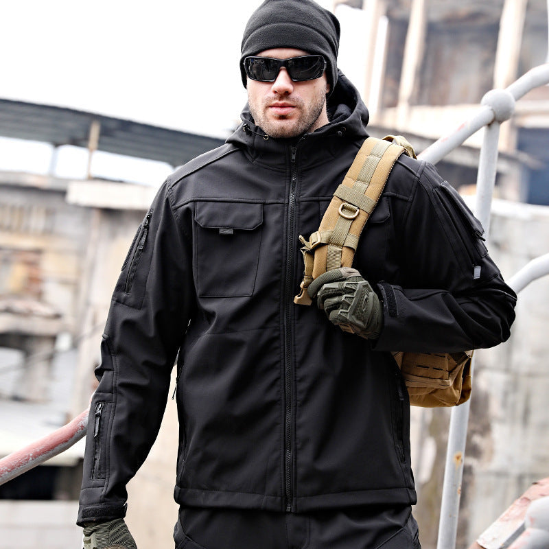 Victor Taktische Softshelljacke: Wasserdichter Outdoor Windbreaker