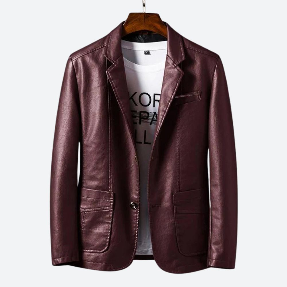 Klassischer Lederblazer – Modell Fedor