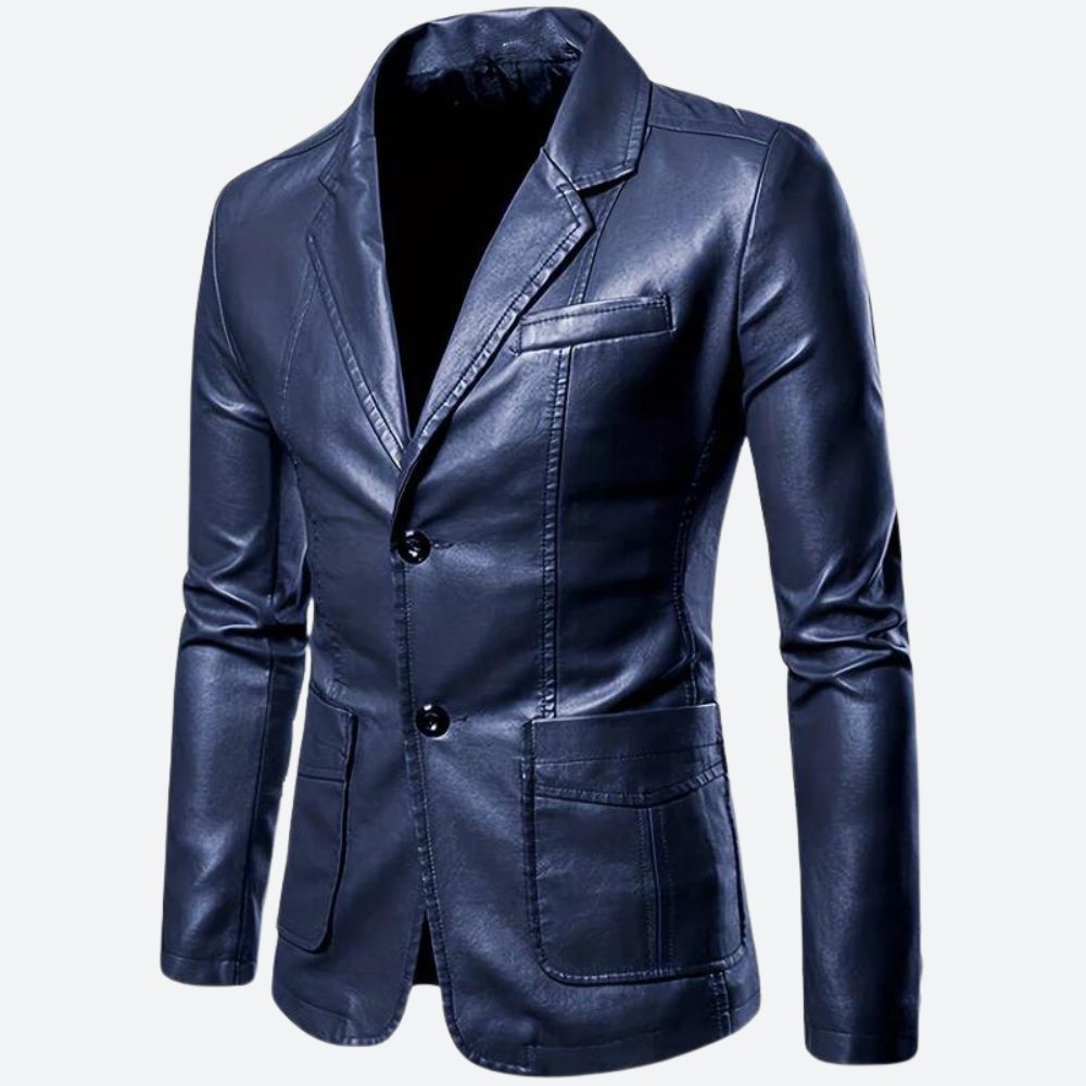 Klassischer Lederblazer – Modell Fedor