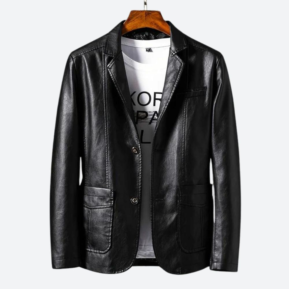 Klassischer Lederblazer – Modell Fedor