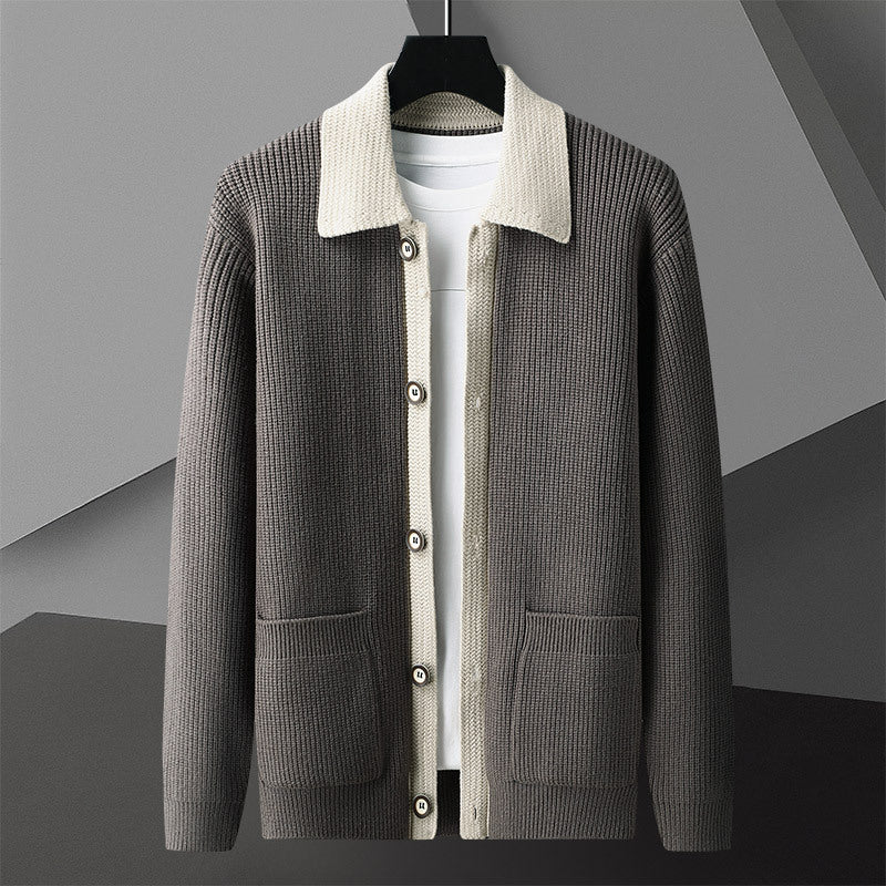 Edle Strickjacke für Herren – Alexei