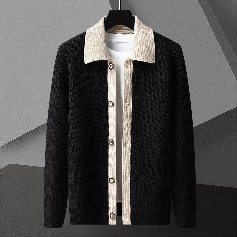 Edle Strickjacke für Herren – Alexei