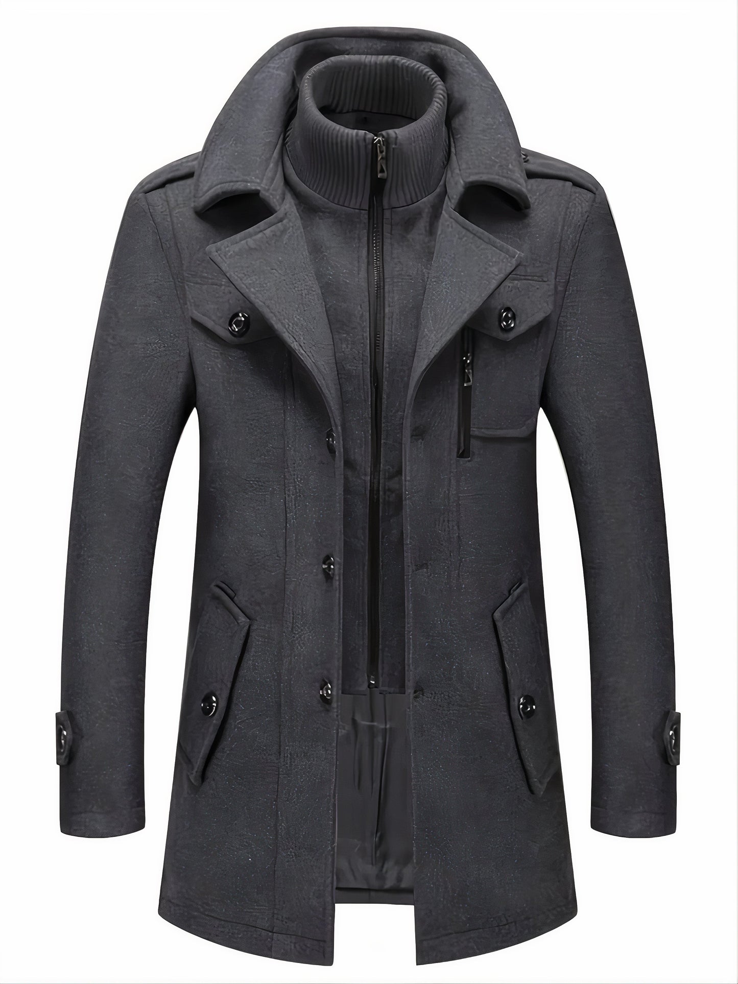 Herren Wintermantel Martin - Elegantes, wärmendes Design