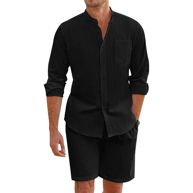 Sommerliches Hemden-Set von Henning - elegant