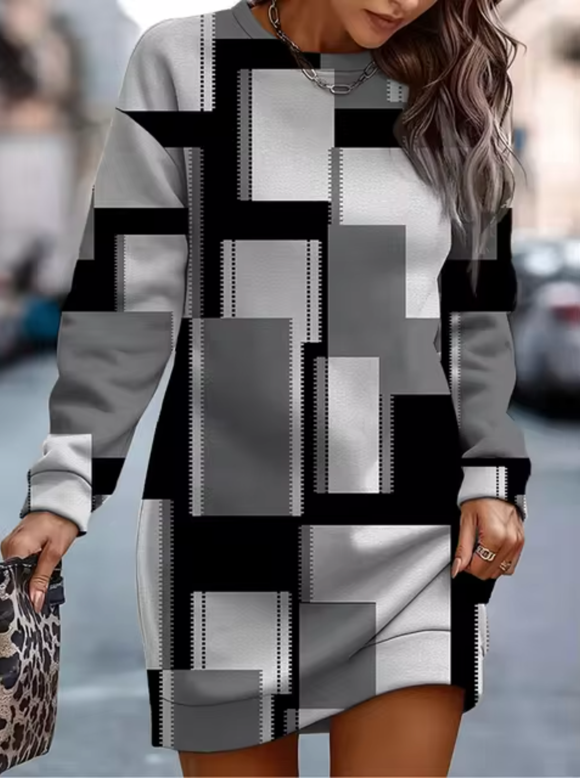 Tessa: Ein elegantes Pulloverkleid