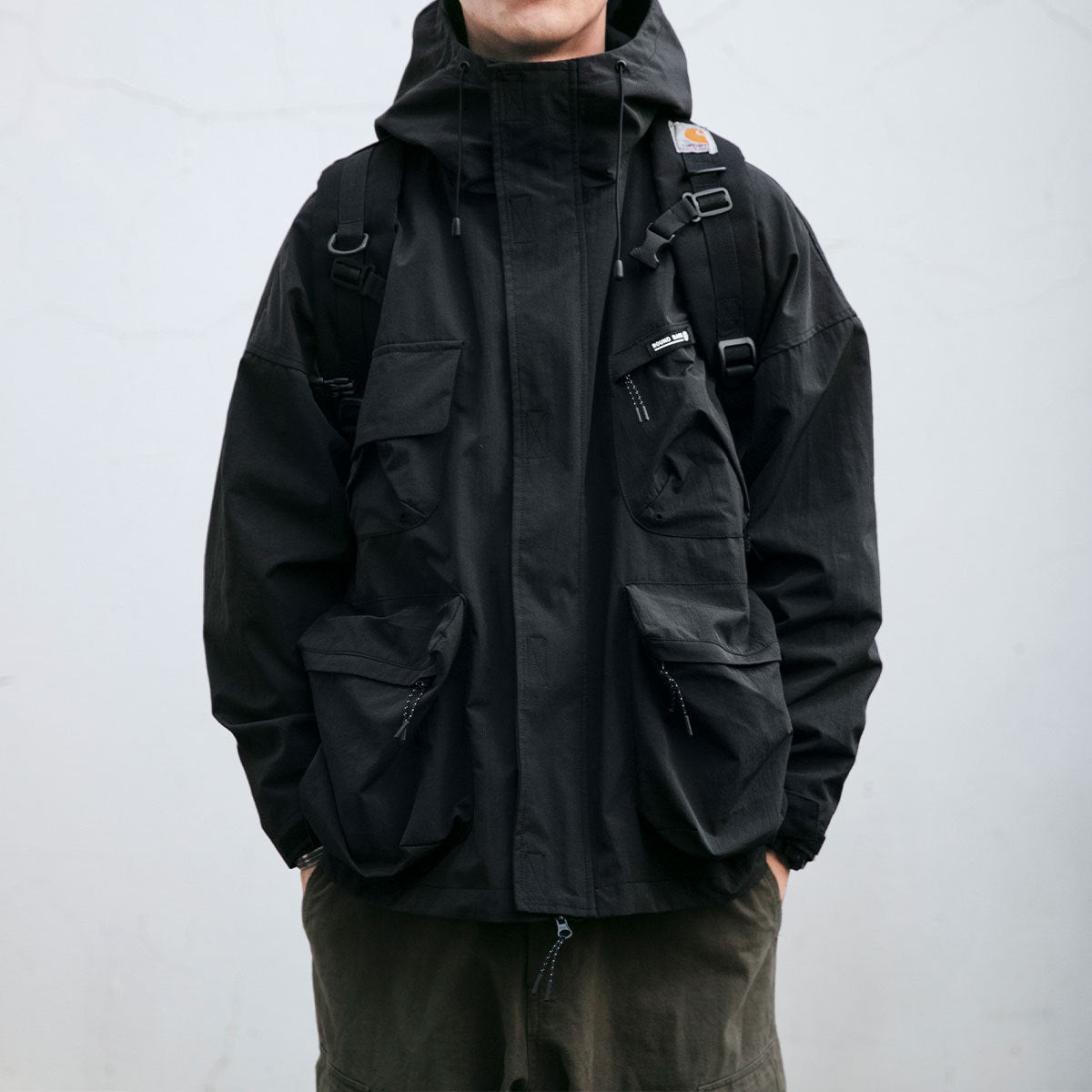 Herrenjacke Marcus mit Kapuze und praktischen Taschen