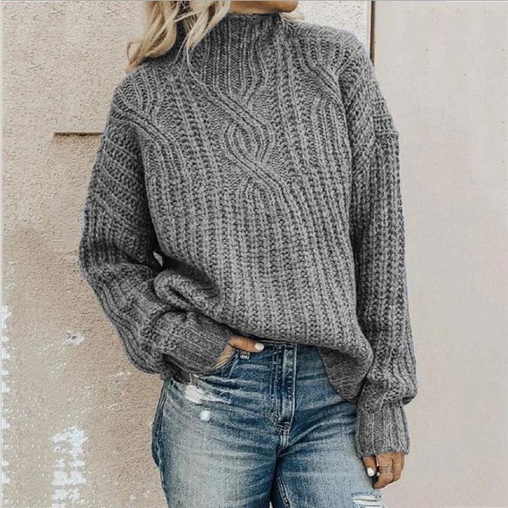 Weicher Damen-Strickpullover Irela