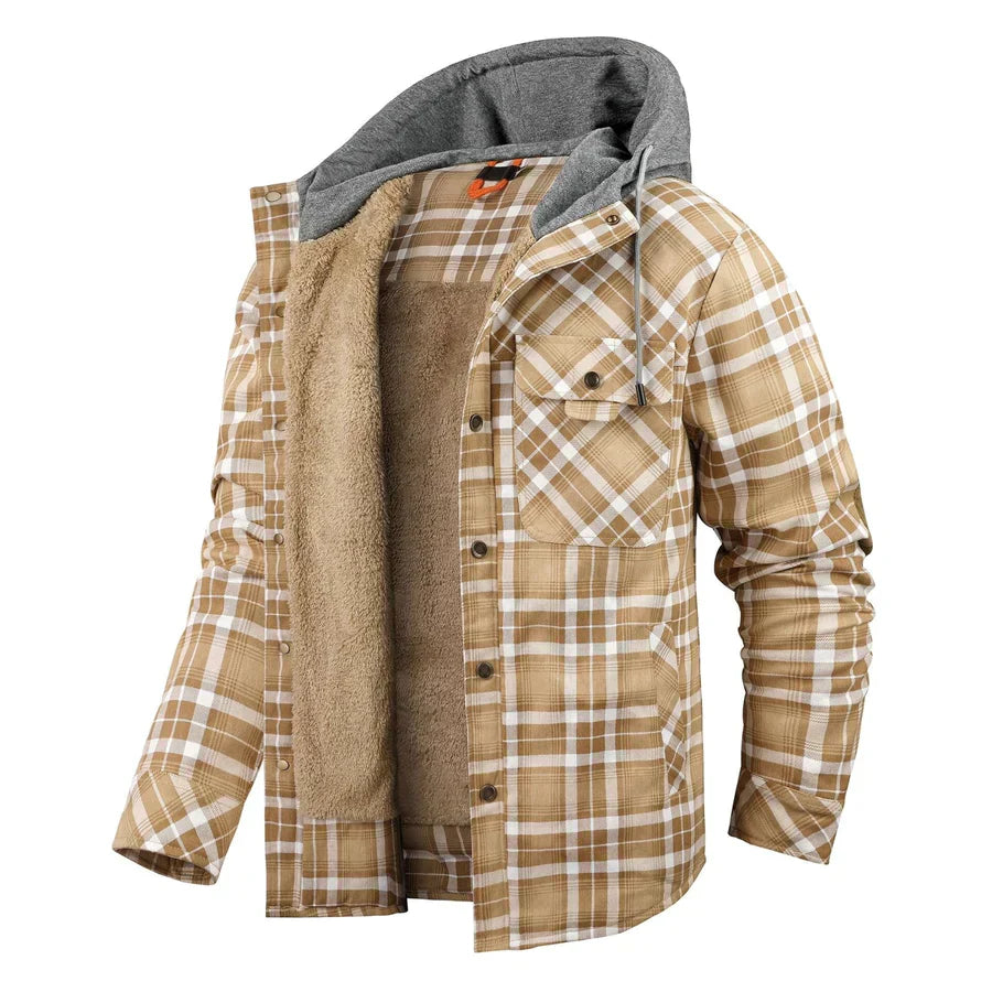 Moritz Men's Flannel Fleece Jacket