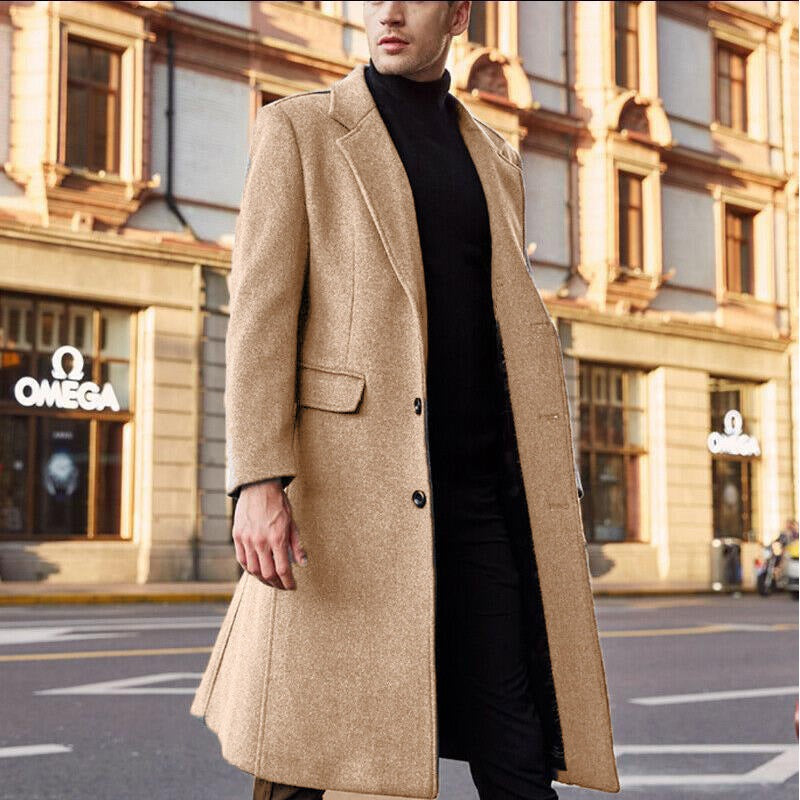 Männers Wintermantel Willem – elegant