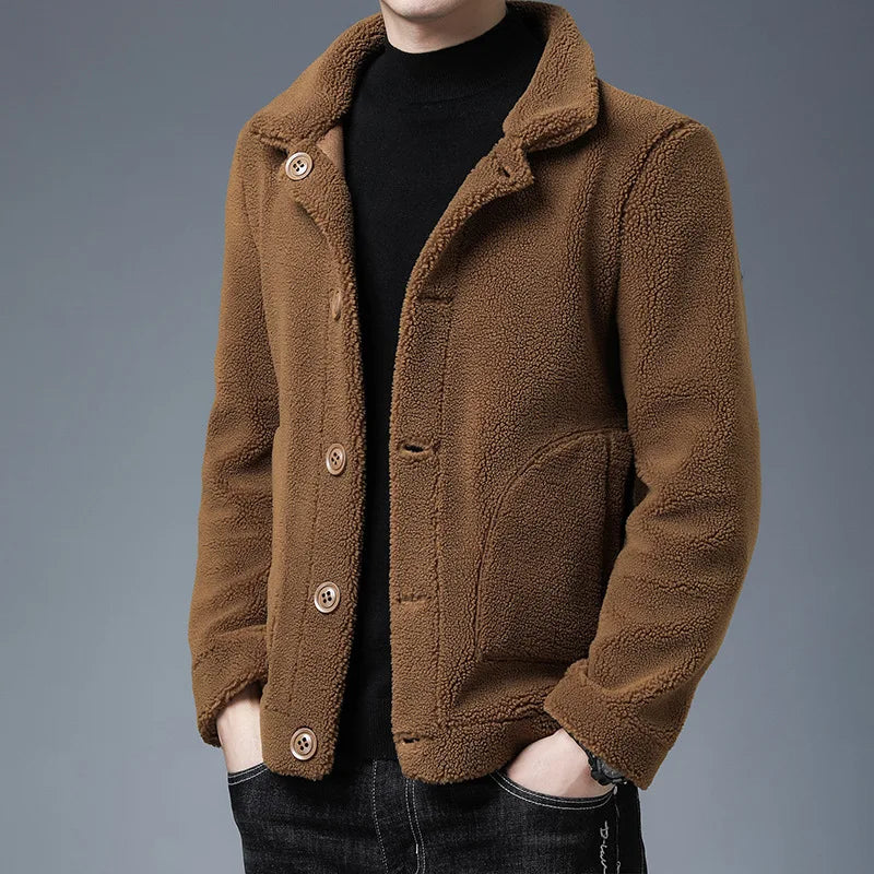 Herren Winterjacke Lionel - Klassischer Plüsch