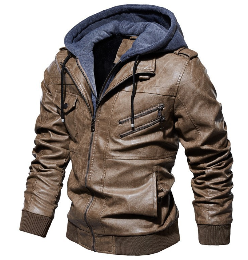 Stilvolle Luxus-Lederjacke Helge