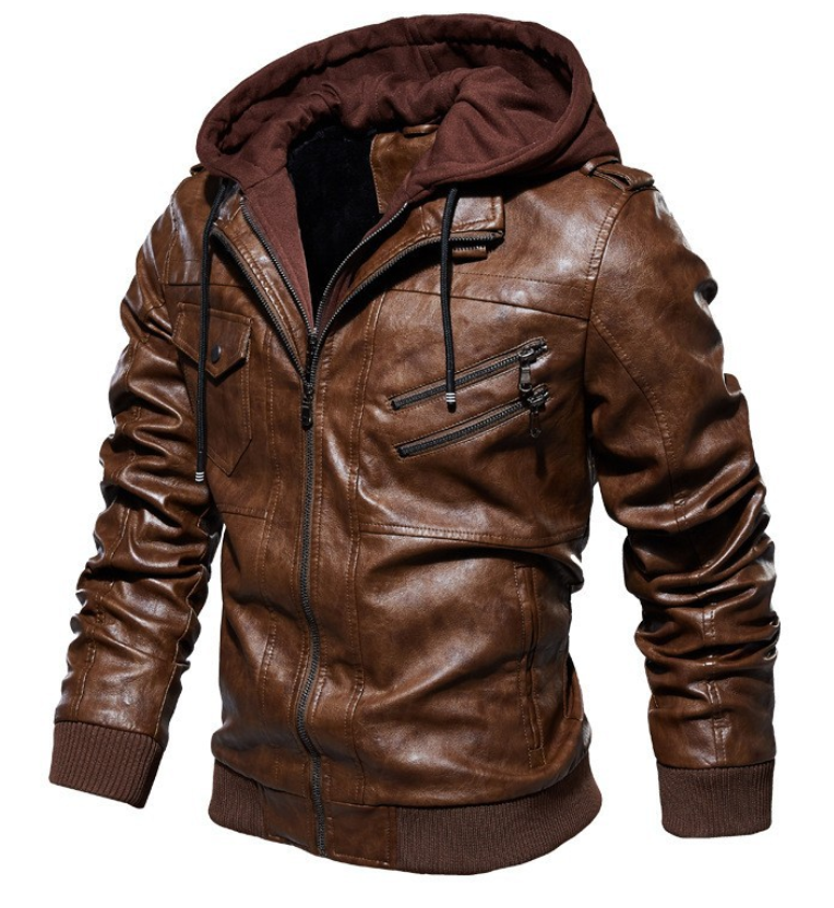 Stilvolle Luxus-Lederjacke Helge