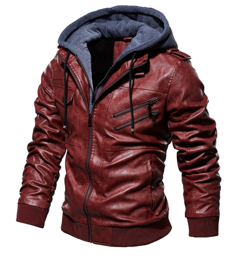 Stilvolle Luxus-Lederjacke Helge
