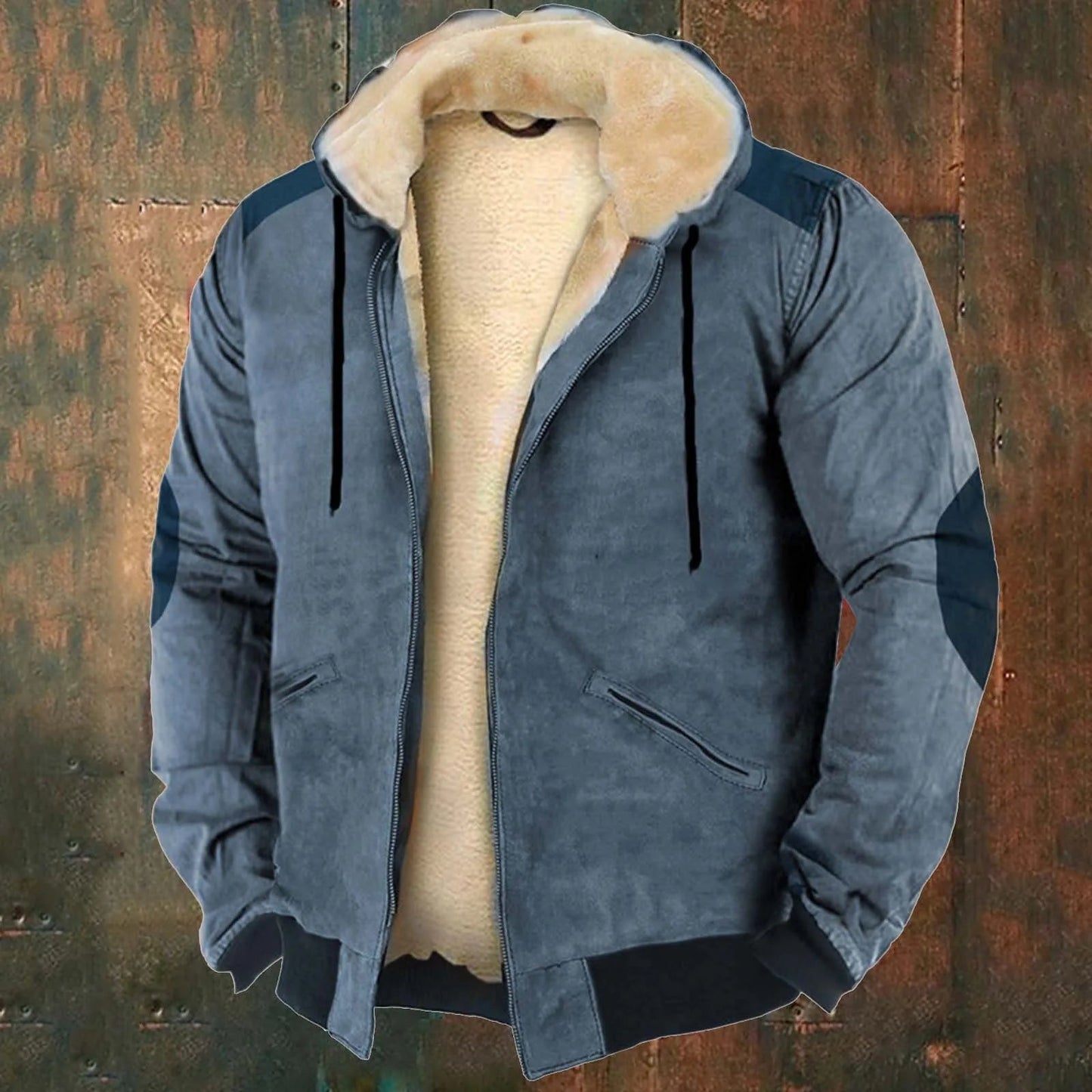 Reinhard Herren Winterjacke aus Plüsch