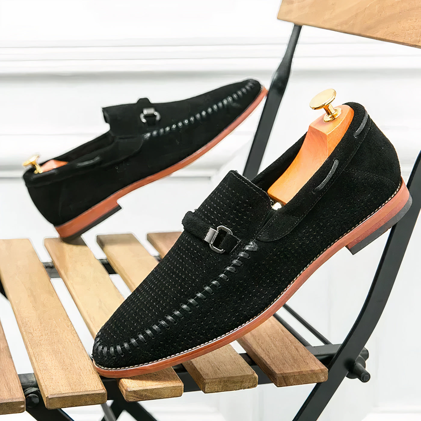 Klassische Herren-Slipper aus Italien - Luxusmodell Martin