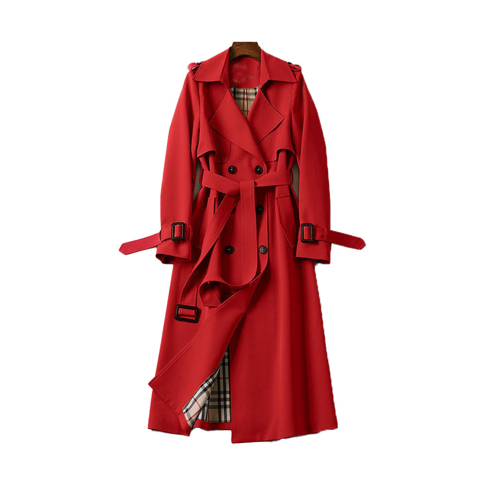 Damen Klassischer Trenchcoat - Zeitloses Gürtel-Design