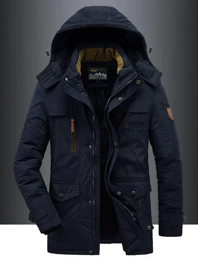 Herren Winterjacke mit Kapuze - Modell Ekkehard