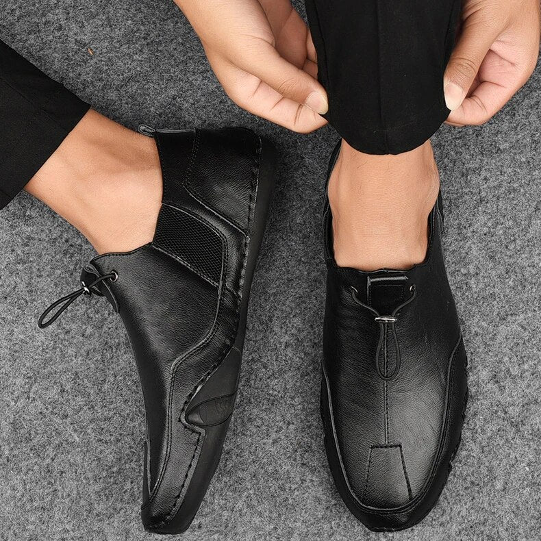 Herren-Loafers aus echtem Leder - Jasper