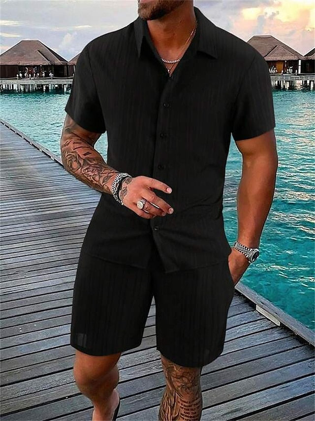 Strandset Ramiro: Sommerhemd & kurze Hose