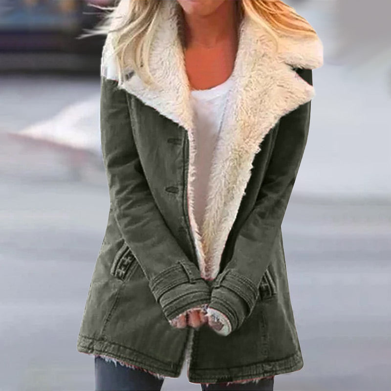 Stilzeits | Winterjacke mit Reverskragen für Damen