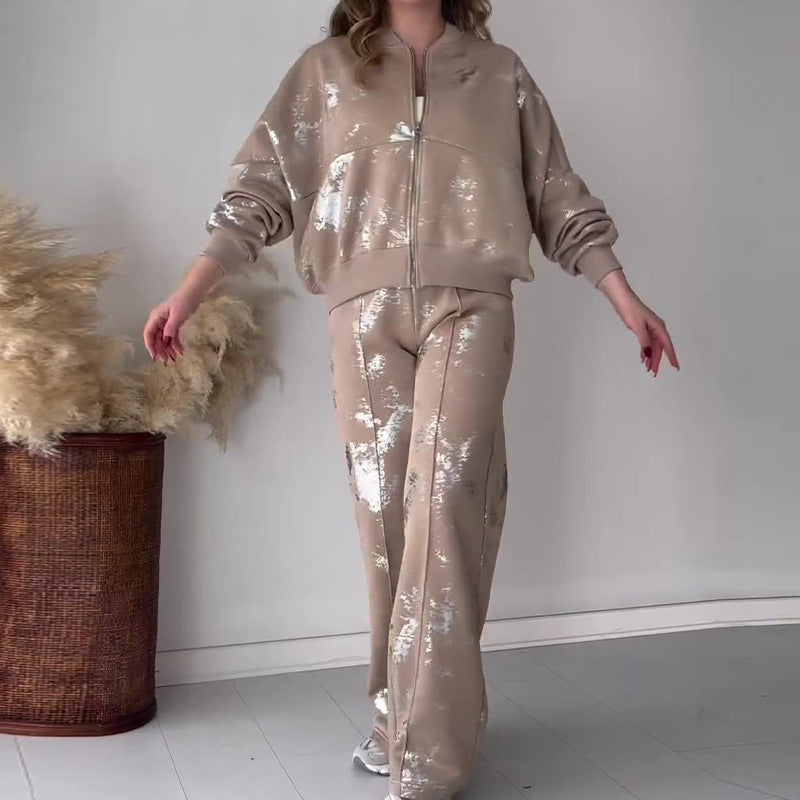 Thornton Damen Casual Sweatshirt Set: Trendiger Zweiteiler